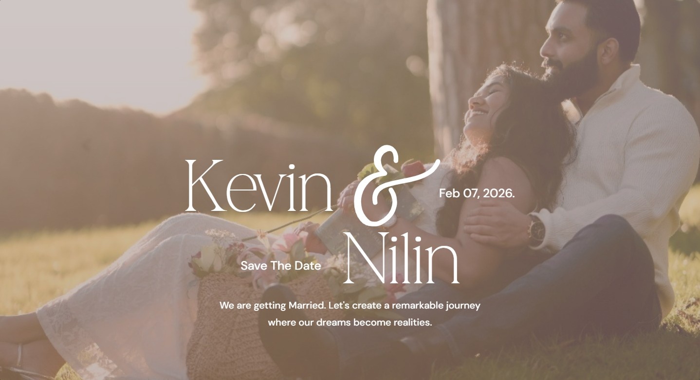 Wedding Demo Slider